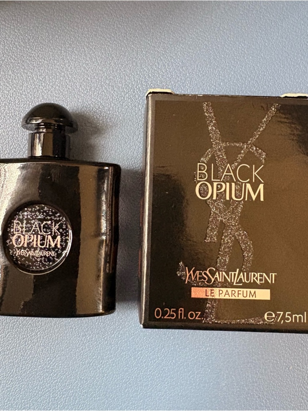 New YVES SAINT LAURENT Black Opium Le Parfum Perfume .25 oz